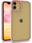 Apple iPhone 11 Uyumlu Kılıf Flora Kapak, Rose Gold 1