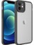 Apple iPhone 11 Uyumlu Kılıf Kamera Korumalı Transparan Post Kapak, Siyah 1