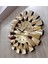 3 Boyutlu Aynalı Piyano Model Duvar Saati, Altın Renk, Roma Rakamlı, 52x52, Modern Stil 4