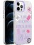 Apple iPhone 12 Pro Max Uyumlu Kılıf Mermer Desenli Marbello Kapak, Mor 1