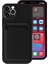 Apple iPhone 12 Pro Max Uyumlu Kılıf Ofix Kapak, Siyah 1