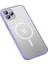 Apple iPhone 12 Pro Max Uyumlu Kılıf Mokka Wireless Kapak, Lila 1