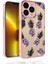 Apple iPhone 13 Pro Max Uyumlu Kılıf Desenli Kamera Korumalı Parlak Nora Kapak, No1 1