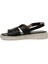 166243.Z4FX Siyah Kadın Comfort Sandalet 3