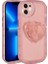 Apple iPhone 12 Uyumlu Kılıf Kamera Korumalı Pop Soketli Renkli Ofro Kapak, Pembe 1