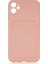 Apple iPhone 12 Uyumlu Kılıf Ofix Kapak, Pembe 1