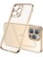 Apple iPhone 13 Pro Max Uyumlu Kılıf Mat Gbox Kapak, Gold 1