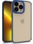 Apple iPhone 13 Pro Uyumlu Kılıf Flora Kapak, Mavi 1