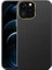 Apple iPhone 13 Pro Max Uyumlu Kılıf Natura Kapak, Siyah 1