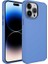 Apple iPhone 13 Pro Max Uyumlu Kılıf Metal Çerçeve ve Buton Tasarımlı Silikon Luna Kapak, Lavendery Gray 1