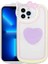 Apple iPhone 13 Pro Max Uyumlu Kılıf Kedi Figürlü Transparan Pop Soketli Ritmik Kapak, Lila 1