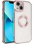 Apple iPhone 14 Plus Uyumlu Kılıf Kamera Korumalı Logo Gösteren Omega Kapak, Rose Gold 1