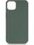 Apple iPhone 13 Uyumlu Kılıf Lsr Lansman Kapak, Koyu Yeşil 1