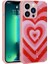Apple iPhone 13 Pro Uyumlu Kılıf Simli Desenli Kamera Korumalı Parlak Popy Kapak, Kalp 1