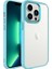 Apple iPhone 14 Pro Uyumlu Kılıf Krom Kapak, Yeşil 1