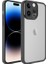 Apple iPhone 14 Pro Uyumlu Kılıf Kamera Korumalı Transparan Post Kapak, Siyah 1