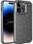 Apple iPhone 14 Pro Max Uyumlu Kılıf Kamera Korumalı Simli Lüks Koton Kapak, Gri 1