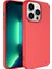 Apple iPhone 14 Pro Uyumlu Kılıf Lsr Lansman Kapak, Kırmızı 1