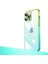 Apple iPhone 14 Pro Uyumlu Kılıf Parlak Renk Geçişli Kamera Korumalı Senkron Kapak, Yeşil-Mavi 1