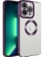 Apple iPhone 14 Pro Max Uyumlu Kılıf Kamera Korumalı Logo Gösteren Omega Kapak, Derin Mor 1