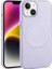 Apple iPhone 14 Plus Uyumlu Kılıf Pu Deri Magsafe Wireless Şarj Özellikli Derix Kapak, Lila 1