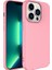 Apple iPhone 14 Pro Max Uyumlu Kılıf Lsr Lansman Kapak, Pembe Açık 1