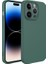Apple iPhone 14 Pro Max Uyumlu Kılıf Kamera Korumalı Mara Lansman Kapak, Koyu Yeşil 1