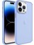 Apple iPhone 14 Pro Uyumlu Kılıf Buzlu Sert Pc May Kapak, Lila 1