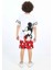 Erkek Çocuk Mickey Mouse Ön Arka Baskı Detaylı Şortlu Alt Üst Takım 2