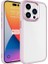Apple iPhone 15 Pro Uyumlu Kılıf Krom Kapak, Pembe Açık 1