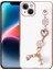 Apple iPhone 15 Plus Uyumlu Kılıf El Tutamaçlı Kamera Korumalı Taka Silikon Kapak, Beyaz 1