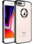 Apple iPhone 7 Plus Uyumlu Kılıf Kamera Korumalı Logo Gösteren Omega Kapak, Siyah 1