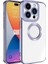 Apple iPhone 15 Pro Max Uyumlu Kılıf Kamera Korumalı Logo Gösteren Omega Kapak, Lila 1