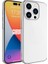 Apple iPhone 15 Pro Uyumlu Kılıf Sert Pc Renkli Çerçeveli Riksos Kapak, Koyu Gri 1