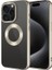 Apple iPhone 15 Pro Uyumlu Kılıf Tek Kamera Çerçeveli Logo Gösteren Omega Kapak, Titanyum 1