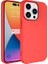 Apple iPhone 15 Pro Max Uyumlu Kılıf Lsr Lansman Kapak, Kırmızı 1