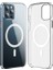 Apple iPhone 15 Pro Max Uyumlu Kılıf Wireless Şarj Özellikli Şeffaf Orjin Kapak 1