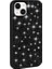 Apple iPhone 14 Uyumlu Kılıf Parlak Taşlı Tasarım Pırlanta Kapak, Siyah 1