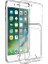 Apple iPhone 8 Plus Uyumlu Kılıf Kartlıklı Şeffaf Setra Clear Silikon Kapak 1