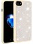 Apple iPhone 8 Uyumlu Kılıf Parlak Taşlı Tasarım Ston Kapak, Beyaz 1