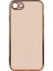 Apple iPhone Se 2022 Uyumlu Kılıf Bark Kapak, Rose Gold 1