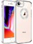 Apple iPhone Se 2022 Uyumlu Kılıf Kamera Korumalı Logo Gösteren Omega Kapak, Gümüş 1