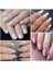 Nail Art Tırnak Süsleme Inci Tozu 6'lı Set Ayna Tozu 5