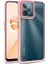 Realme C31 Uyumlu Kılıf Flora Kapak, Rose Gold 1