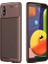 Samsung Galaxy A01 Core Uyumlu Kılıf Negro Silikon Kapak, Kahverengi 1