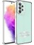 Samsung Galaxy A33 5g Uyumlu Kılıf Kamera Korumalı Logo Gösteren Omega Kapak, Gümüş 1