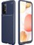 Samsung Galaxy A52 Uyumlu Kılıf Negro Silikon Kapak, Lacivert 1