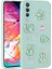 Samsung Galaxy A70 Uyumlu Kılıf Kabartma Figürlü Parlak Toys Silikon Kapak, Açık Yeşil 1