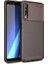 Samsung Galaxy A7 2018 Uyumlu Kılıf Negro Silikon Kapak, Kahverengi 1