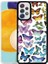Samsung Galaxy A72 Uyumlu Kılıf M-Fit Desenli Kapak, Butterfly No3 1
